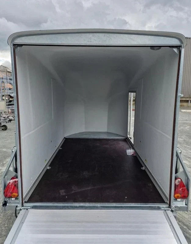 Remolque Furgón Debon Cargo 1300 Nuevo de Poliéster Azul con Puerta Lateral