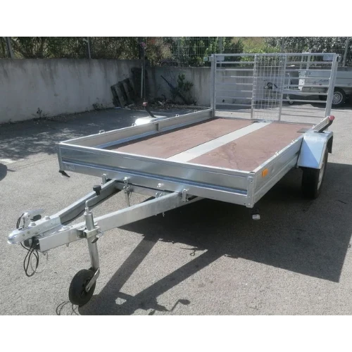 Remolque Plataforma Multitransporte Boro BOP 737H Nuevo – 300 × 172 cm – MMA 1.300 kg
