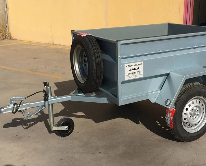 Remolque de Carga Nuevo de 1 Eje – 140 × 105 × 50 cm – MMA 750 kg