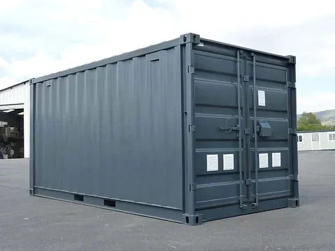 Contenedor Marítimo Nuevo de 15 Pies con Instalación Eléctrica, Rejillas de Ventilación y Cierre con Llave